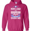 My Mom Dad Watch Over Me Hoodie Front Heliconia S 1 2